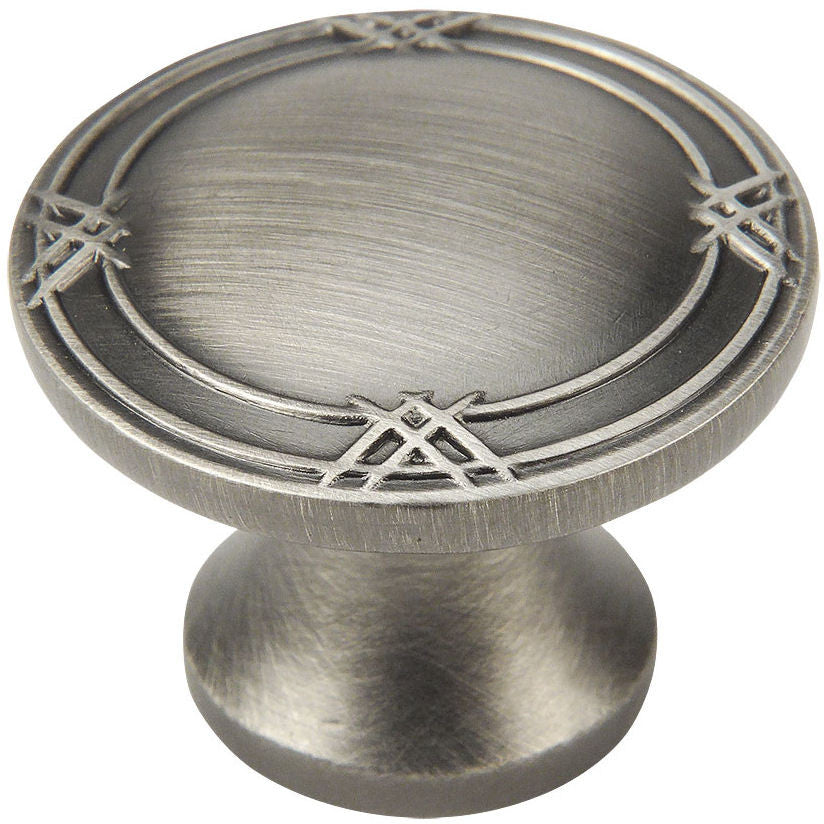 Cosmas 9462AS Antique Silver Cabinet Knob - Cosmas