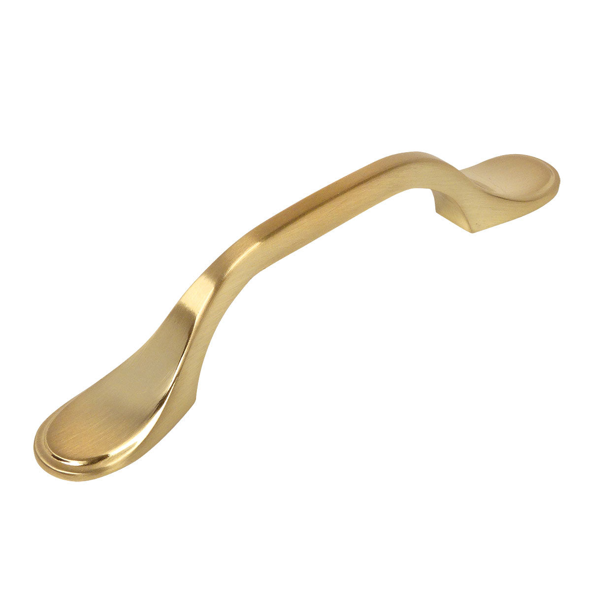 Cosmas 9533BB Brushed Brass Cabinet Pull