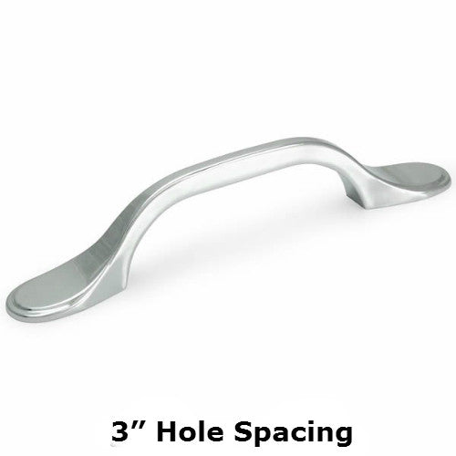 Cosmas 9533CH Polished Chrome Cabinet Pull