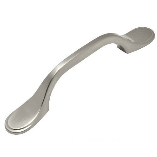 Cosmas 9533SN Satin Nickel Cabinet Pull
