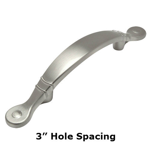 Cosmas 9980SN Satin Nickel Cabinet Pull