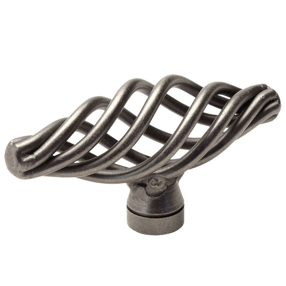 Cosmas 9991WN Weathered Nickel Birdcage Cabinet Knob