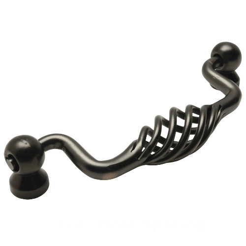 Cosmas 9993-96ORB Oil Rubbed Bronze Birdcage Cabinet Pull