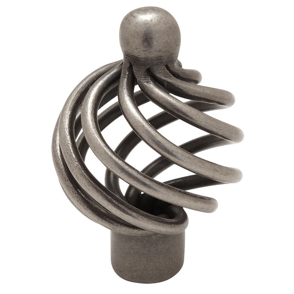 Cosmas 9994WN Weathered Nickel Birdcage Cabinet Knob