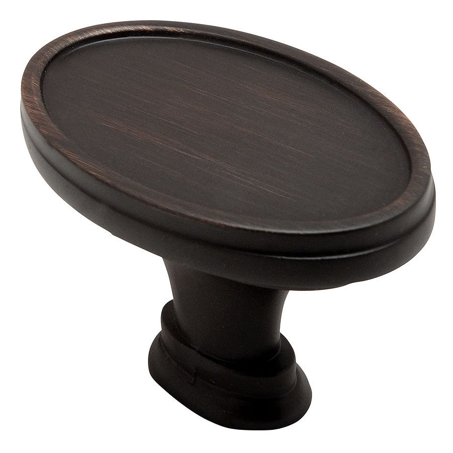 Cosmas 9998ORB Oil Rubbed Bronze Oval Cabinet Knob