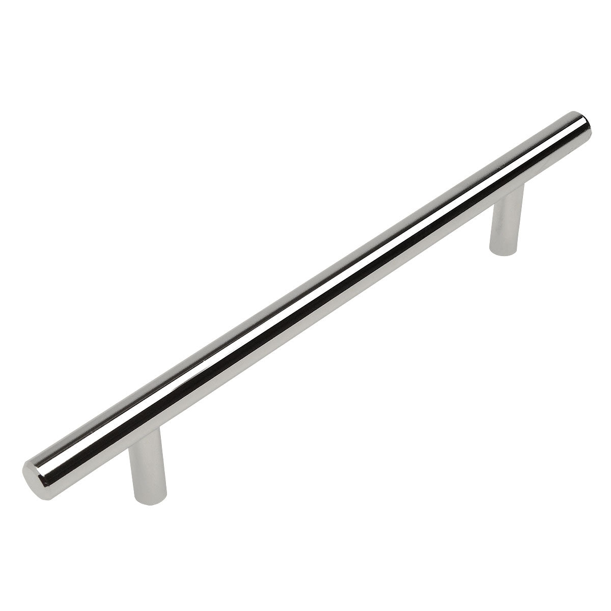 Cosmas 404-160CH Polished Chrome Slim Line Euro Style Bar Pull